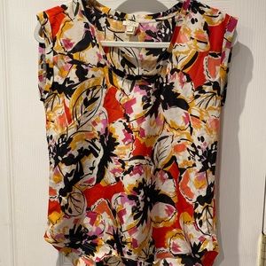 JCrew Colorful Blouse